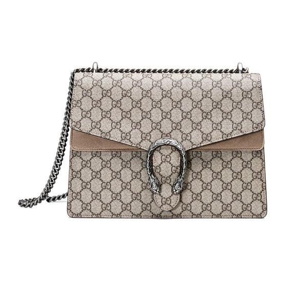 Gucci Handbags - Gucci Medium Dionysus GG Supreme Canvas/Suede Bag